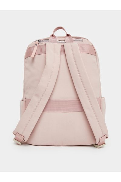 Styli Women Pink Front Zipped Backpack