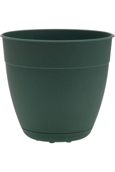 Bloem وعاء زراعة دائري بلاستيكي للاستخدام الداخلي/الخارجي من دايتون، مقاس 16 ...