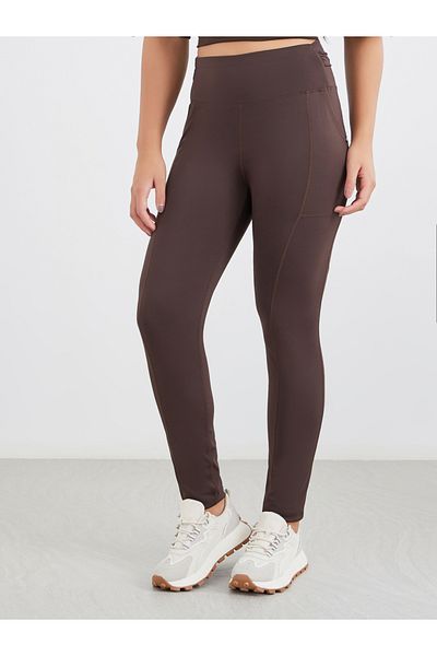 Styli Gymspire Edition - Label and Tab Back Waist Pocket Leggings