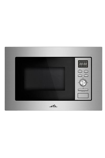 ETA Built-in microwave oven 479990000, 1000 W + 800 W, 8 programs, stainless steel