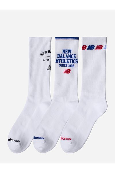 New Balance Pack of 3 - Graphic Logo Socks