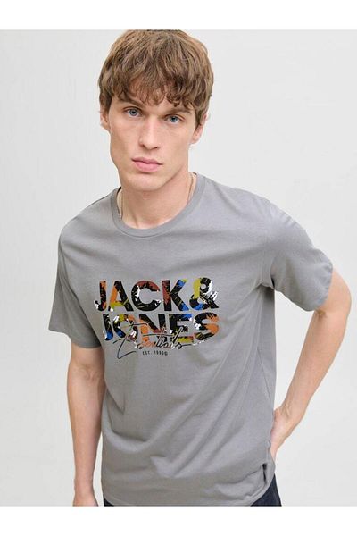 Jack & Jones JJGEPLAS Crew Neck T-Shirt