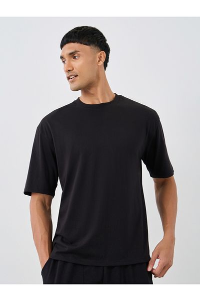 Styli Pack of 3 Cotton Rich Oversize Crew Neck Tee