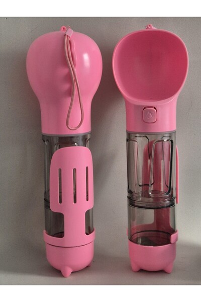 Eşya Dünyası Fonksiyonel Kedi Köpek Suluğu /Mama-Su-Dışkı Poşeti Seti 300ml (...