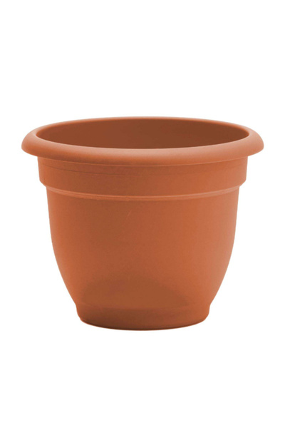 Bloem أريانا وعاء زراعة دائري ذاتي الري داخلي/خارجي، مقاس 16 بوصة