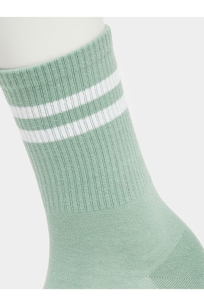 Styli Unisex Striped Ribbed Socks