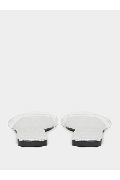 Take Two By Styli Transparent Vamp Flat Sandals