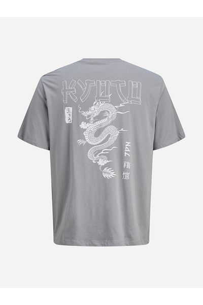 Jack & Jones JJMiko Dragon Print Crew Neck T-Shirt
