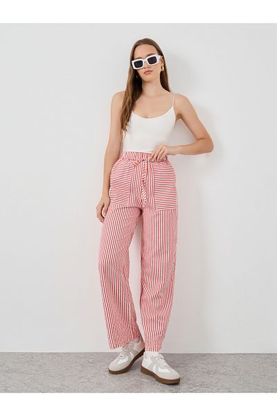 Styli Striped Loose Fit Pants