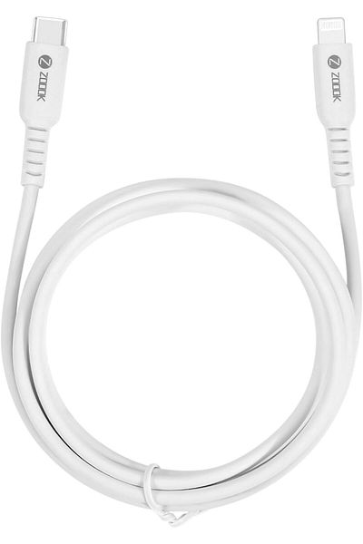 Zoook USB C to Lightning Cable 65W (Fast Charging Cable for iPhone 13 Models and Previous Versions)
