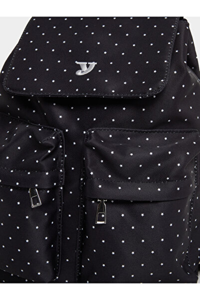 Styli Star Print Backpack with Pockets