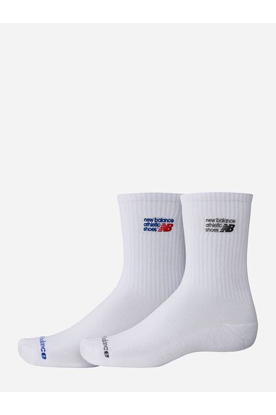 New Balance Pack of 2 - Embroidery Graphic Midcalf Socks