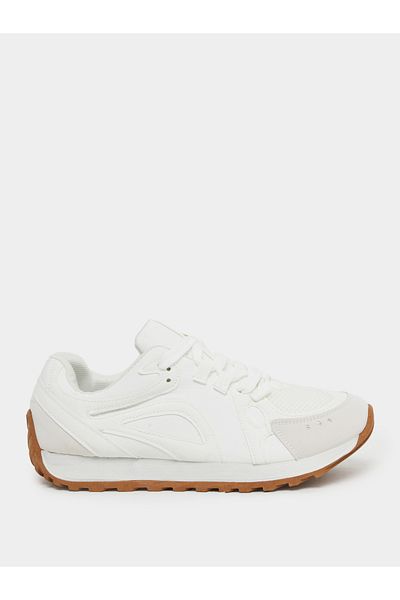 Styli Panelled Lace Up Sneakers