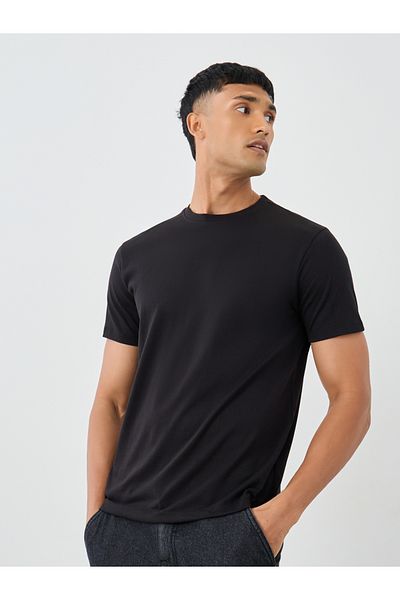 Styli Pack of 2 - Cotton Rich Crew Neck Regular Fit T-Shirt
