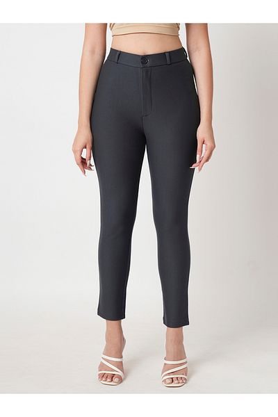 Globus By Styli High-Rise Stretchable Skinny Fit Trousers