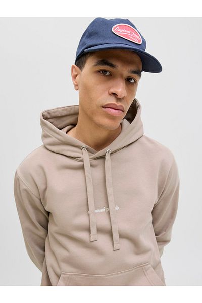 Jack & Jones JORNORREBRO Embroidered Front Detail Hoodie