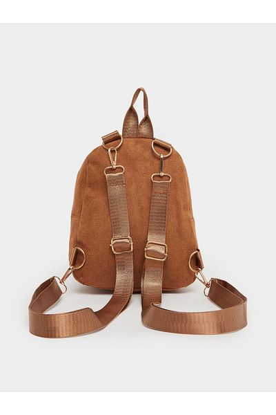 Styli Metal Patch Detail Backpack with Coin Pouch