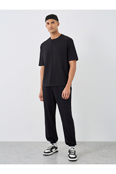 Styli Pack of 3 Cotton Rich Oversize Crew Neck Tee