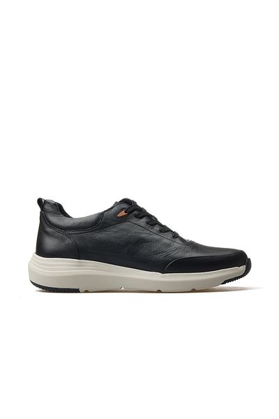 YAŞAR KAŞLI Men's Genuine Leather Casual Shoes 25Y 21114 m Black