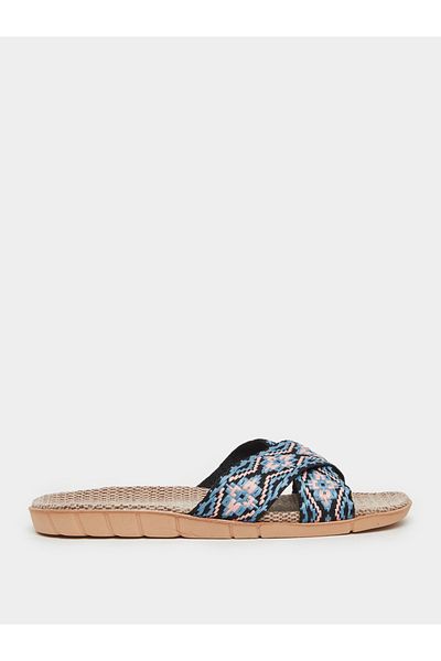 Take Two By Styli Cross Strap Vamp Flat Sandals