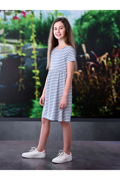 Victor and Jane By Styli Pack of 2 - All-Over Printed Short Sleeve A-Line Dress