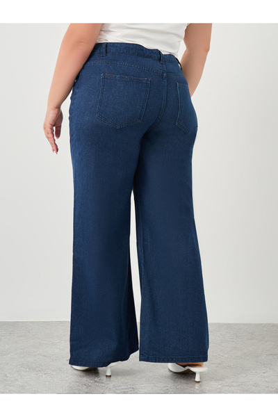 Styli Plus High Rise Loose Fit Jeans