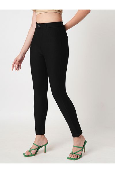 Globus By Styli High-Rise Stretchable Skinny Fit Trousers