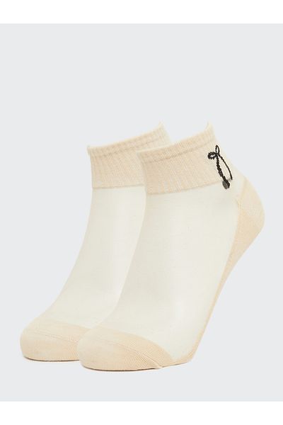 Styli Pack of 2 - Self Design Socks
