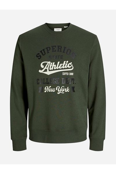 Produkt By Styli Front Graphic Print Crew Neck Sweatshirt