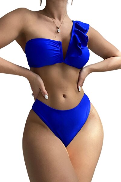 Mixbo Costume de baie dama - Doua Piese, umar, Albastru, marime S