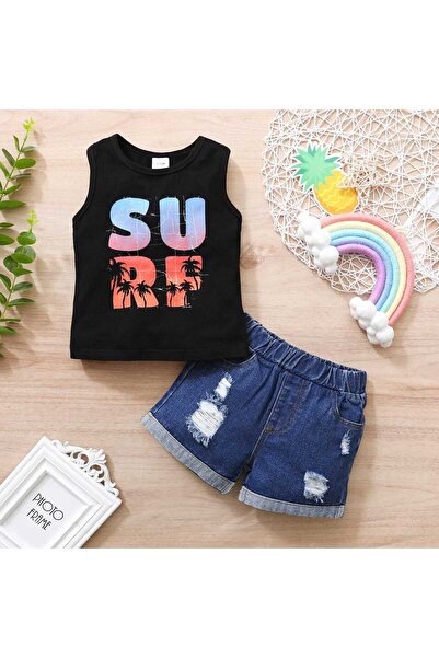 UniqueStore.ro Set maiou și pantaloni de surf