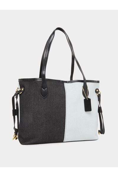 Styli Color Block Shoulder Bag and Pouch Set