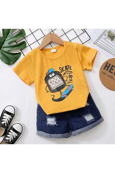 UniqueStore.ro Skate T-shirt and pants set