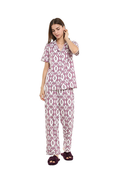 R&B Patterned Pyjama Set