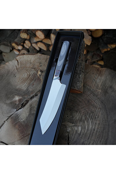kösemehmet El İşçiliği Profesyonel Şef Bıçağı – Dayanıklı Çelik - Santoku Model
