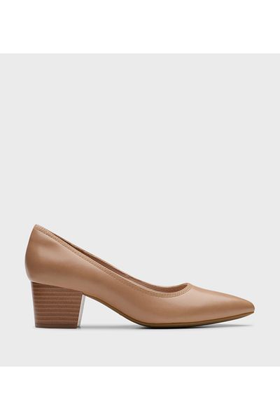 CLARKS Beige Women's Ellanie Hope Pumps