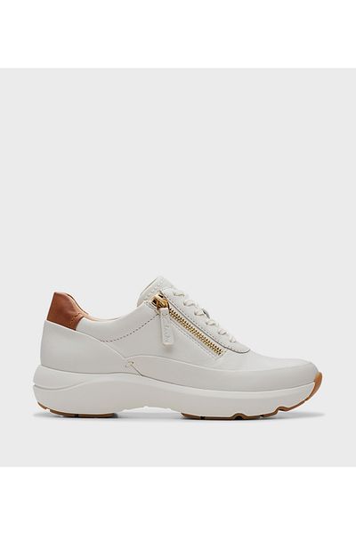 CLARKS حذاء رياضي تيفولي زيب للنساء من إيكرو