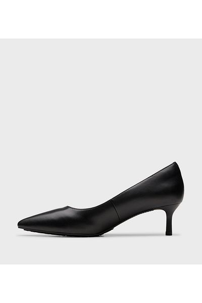 CLARKS Black Women's Adela Court Court Shoes