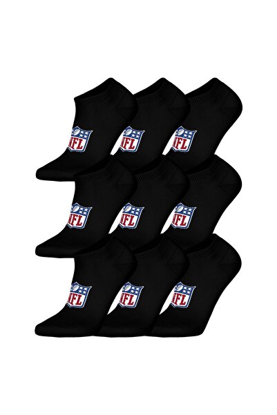 NFL Unisex Sneaker-Socken, 9er Pack - Shield 9Pack Sneaker Socken, Logo, Baum...