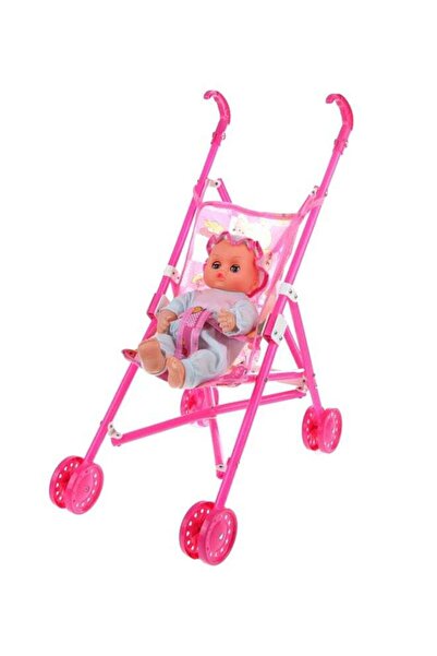 Generic Foldable Buggy Dolls Stroller Pushchair Pram