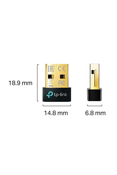 TP-LINK Bluetooth 5.3 Nano USB Adapter – USB 2.0 Wireless Receiver – Compact Design – Black