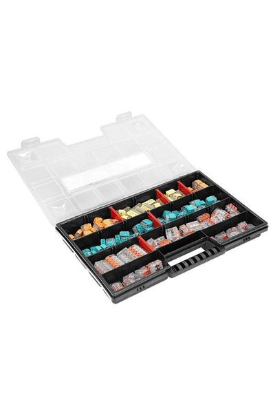 Orno Connector and clamp set OR-SZ-8008, 151 pieces, multicolor