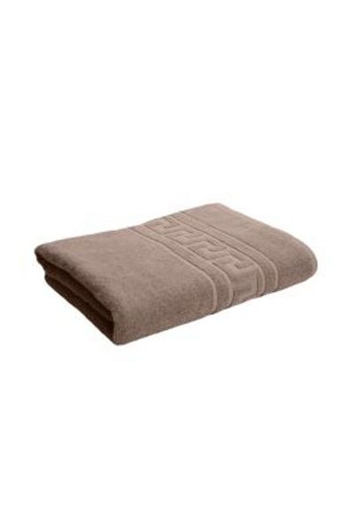 Ralex Hand Towel 30 x 50 cm 100% Cotton Greek Border, Beige