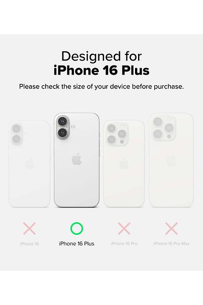 Ringke غطاء حماية لجهاز iPhone 16 Plus | سلسلة Onyx المغناطيسية | أخضر داكن