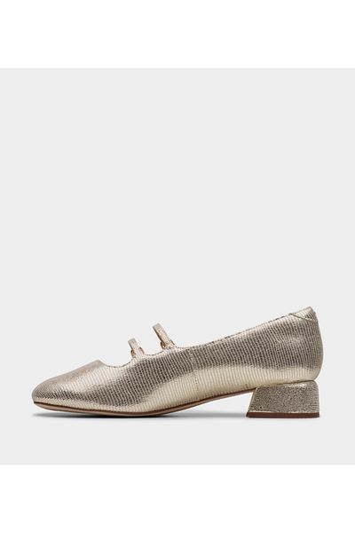 CLARKS Beige Women's Daiss30 Shine Shoes