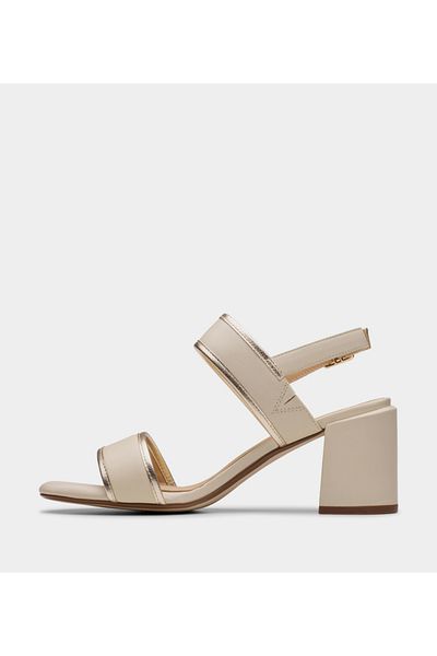 CLARKS Ecru Women's Ezoria Sling Sandals