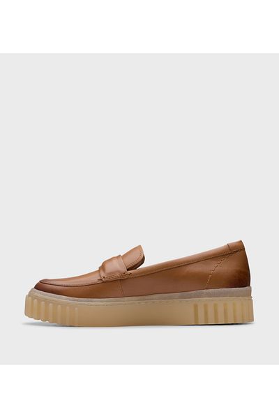 CLARKS حذاء مايهيل كوف للنساء باللون البني