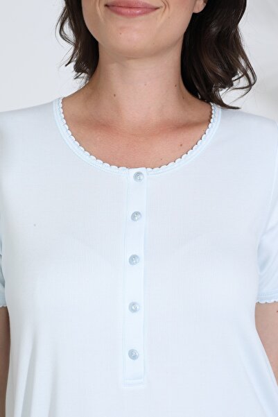 Etoile Bamboo Short Sleeve Maternity Maternity Nightdress Dress 30280-30283