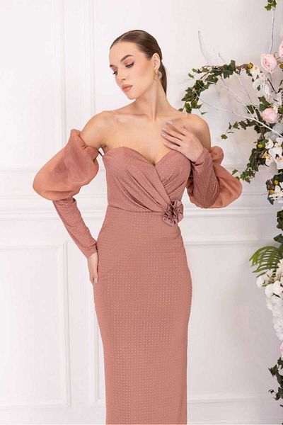 Andress Boutique Vivian midi dress, Powder Pink