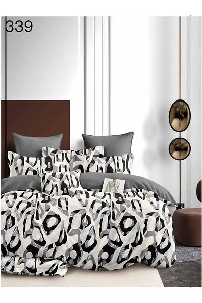 FIONNA.RO Finet Bed Linen - Animal Print Black